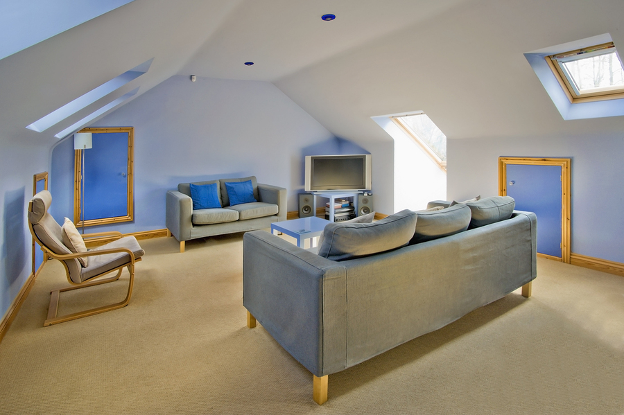 picture of a conversion built by plymouth builders in devon UK